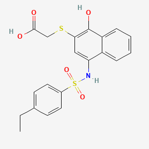 molecular formula C20H19NO5S2 B7755781 MFCD03449104 
