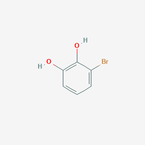 molecular formula C6H5BrO2 B077559 3-溴邻苯二酚 CAS No. 14381-51-2