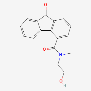 molecular formula C17H15NO3 B7756399 MFCD02657509 