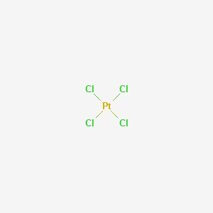 molecular formula PtCl4<br>Cl4Pt B077568 Platinum tetrachloride CAS No. 13454-96-1