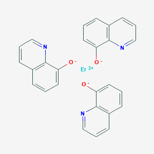 molecular formula C27H18ErN3O3 B7756916 erbium(3+);quinolin-8-olate 