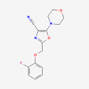 molecular formula C15H14FN3O3 B7757031 MFCD04064559 