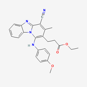 molecular formula C25H24N4O3 B7757238 MFCD02366802 
