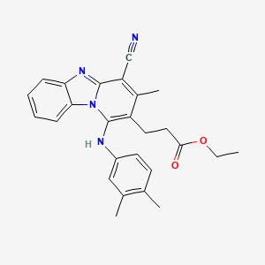 molecular formula C26H26N4O2 B7757246 MFCD02366816 