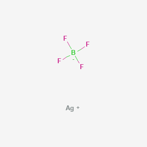 molecular formula AgBF4 B077574 Silver tetrafluoroborate CAS No. 14104-20-2