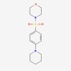 molecular formula C15H22N2O3S B7757468 C15H22N2O3S 