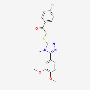 molecular formula C19H18ClN3O3S B7757471 MFCD04065548 