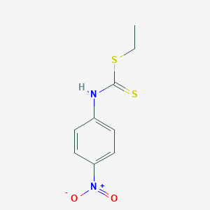 molecular formula C9H10N2O2S2 B077575 ethyl N-(4-nitrophenyl)carbamodithioate CAS No. 13037-41-7