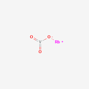 molecular formula O6Rb2V2 B077576 Rubidium oxido(dioxo)vanadium CAS No. 13597-45-0