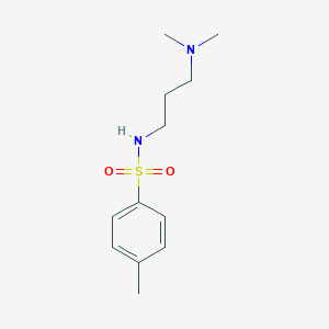 molecular formula C12H20N2O2S B077587 N-(3-Dimethylaminopropyl)-p-toluenesulfonamide CAS No. 10256-77-6