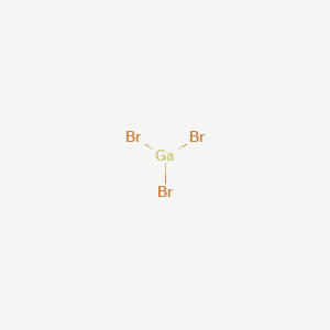 molecular formula GaBr3<br>Br3Ga B077593 Gallium bromide (GaBr3) CAS No. 13450-88-9