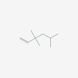 molecular formula C9H18 B077596 3,3,5-Trimethyl-1-hexene CAS No. 13427-43-5