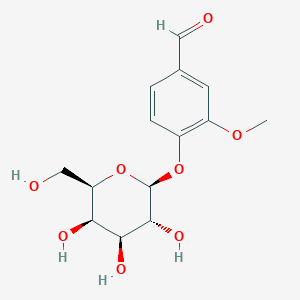 molecular formula C14H18O8 B7759724 Glucovanillin 
