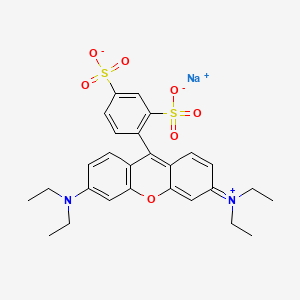 molecular formula C27H29N2NaO7S2 B7760045 Acid Red 52 CAS No. 11119-62-3