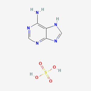 molecular formula C5H7N5O4S B7760082 Adenine sulphate CAS No. 34791-69-0