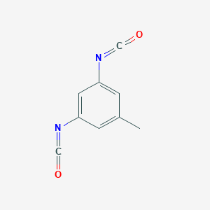 molecular formula C9H6N2O2 B077601 1,3-Diisocyanato-5-methylbenzene CAS No. 14219-05-7