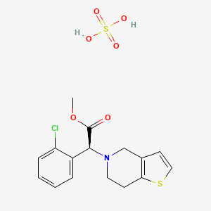 molecular formula C16H18ClNO6S2 B7760103 Clopidogrel Bisulfate CAS No. 144077-07-6