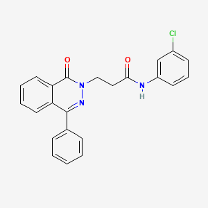 molecular formula C23H18ClN3O2 B7760134 PARP1-IN-8 
