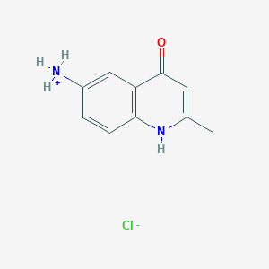6-Amino-2-methylquinolin-4-ol hydrochloride