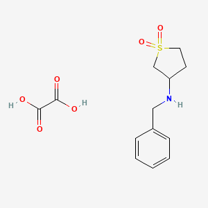 3-(Benzylamino)tetrahydrothiophene 1,1-dioxide oxalate