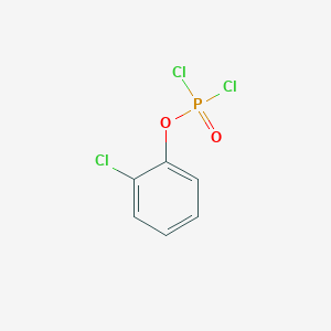 molecular formula C6H4Cl3O2P B077605 2-Chlorophenyl phosphorodichloridate CAS No. 15074-54-1