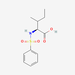 (2S,3R)-3-methyl-2-(phenylsulfonamido)pentanoic acid