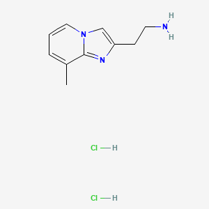 2-(8-Methylimidazo[1,2-a]pyridin-2-yl)ethanamine dihydrochloride