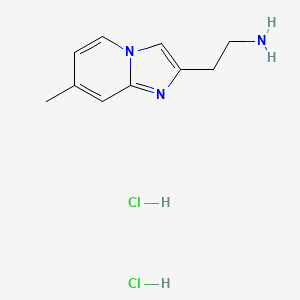 2-(7-Methylimidazo[1,2-a]pyridin-2-yl)ethanamine dihydrochloride