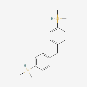 [4-[(4-Dimethylsilylphenyl)methyl]phenyl]-dimethylsilane