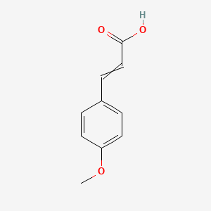 molecular formula C10H10O3 B7760603 4-Methoxycinnamic acid 