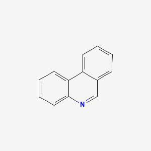 molecular formula C13H9N B7760614 Phenanthridine CAS No. 260-36-6