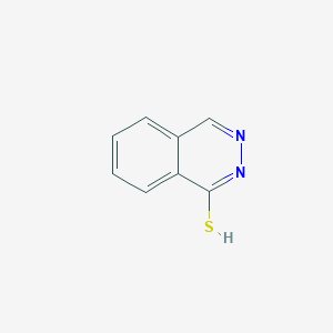 molecular formula C8H6N2S B7760768 phthalazine-1-thiol 