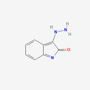 molecular formula C8H7N3O B7761177 3-hydrazinylindol-2-one 
