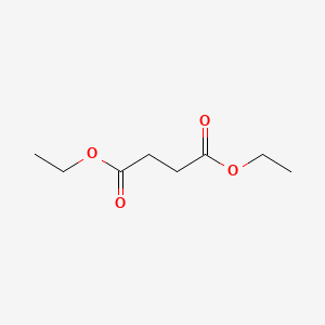 molecular formula C8H14O4<br>C8H14O4<br>CH3CH2OCO(CH2)2COOCH2CH3 B7761292 Diethyl succinate CAS No. 68989-32-2