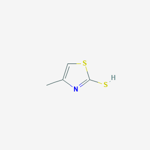 molecular formula C4H5NS2 B7761310 4-methyl-1,3-thiazole-2-thiol 