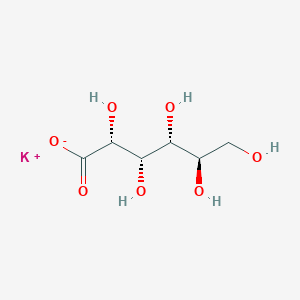 molecular formula C6H11KO7 B7761352 potassium;(2R,3S,4R,5R)-2,3,4,5,6-pentahydroxyhexanoate 