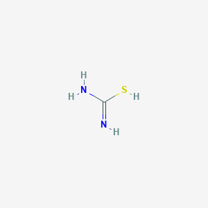 molecular formula CH4N2S B7761519 carbamimidothioic acid 