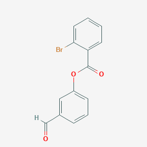 3-Formylphenyl 2-bromobenzoate