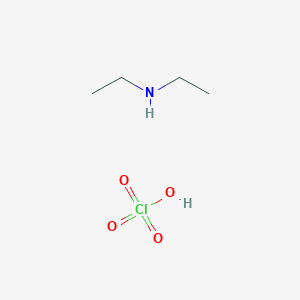 molecular formula C4H12ClNO4 B077640 Diethylammonium perchlorate CAS No. 14999-74-7