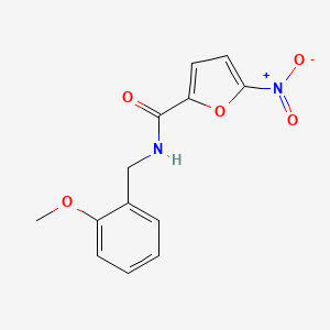 molecular formula C13H12N2O5 B7764348 Antituberculosis agent-5 CAS No. 313981-44-1