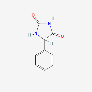 molecular formula C9H8N2O2 B7764535 5-Phenylhydantoin CAS No. 27534-86-7