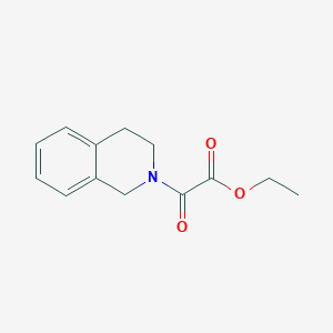 molecular formula C13H15NO3 B7764549 ethyl 3,4-dihydroisoquinolin-2(1H)-yl(oxo)acetate 