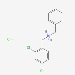 molecular formula C14H14Cl3N B7764590 Benzyl-2,4-dichlorobenzylamine hydrochloride 
