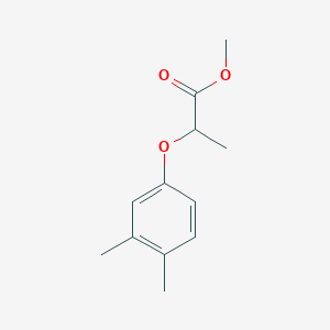 molecular formula C12H16O3 B7764650 Methyl 2-(3,4-dimethylphenoxy)propanoate 