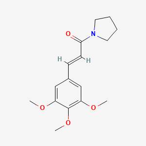 molecular formula C16H21NO4 B7764679 4'-Demethoxypiperlotine C CAS No. 1703-35-1