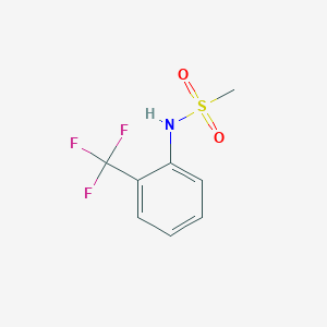 B7765053 N-[2-(trifluoromethyl)phenyl]methanesulfonamide CAS No. 50790-31-3
