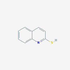 molecular formula C9H7NS B7765226 quinoline-2-thiol 