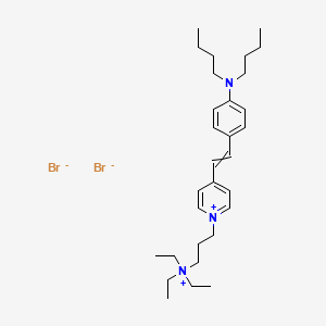 N-(3-triethylammoniopropyl)-4-(p-dibutylamino-styryl) pyridinium dibromide