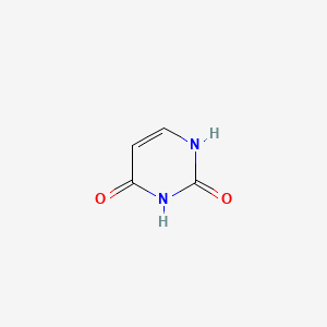 molecular formula C4H4N2O2 B7765268 Uracil CAS No. 51953-14-1