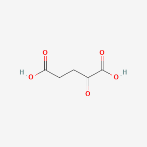 molecular formula C5H6O5 B7765302 2-Oxoglutaric Acid CAS No. 34410-46-3
